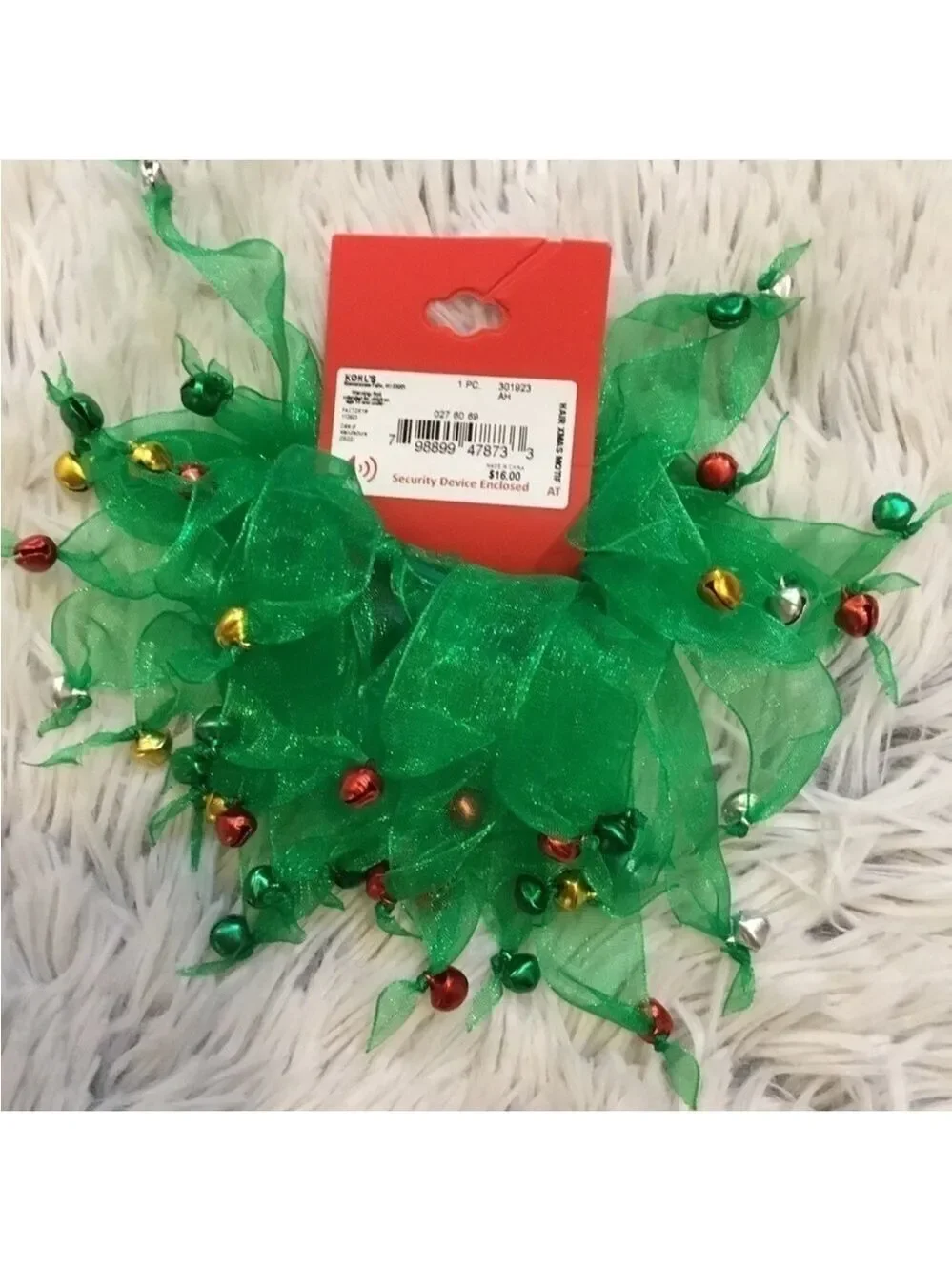 Celebrate Together Christmas Tree Headband + a set of 2 hair scrunches